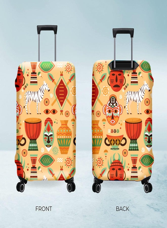 Nasher Miles Polyester 65 (24 Inch) Medium Protective Luggage Cover - Afro - Image 5
